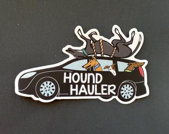 Sticker chien Hound Hauler