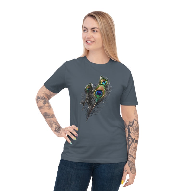 Unisex Organic Cotton T-Shirt – 100% Cotton Classic Jersey Tee, GOTS & PETA Certified, Sustainable Ethical Shirt, Eco-Friendly Gift Bild 9