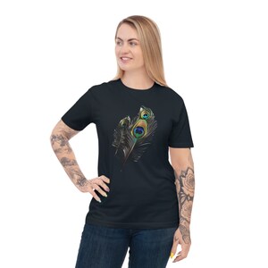 Unisex Organic Cotton T-Shirt – 100% Cotton Classic Jersey Tee, GOTS & PETA Certified, Sustainable Ethical Shirt, Eco-Friendly Gift Bild 4
