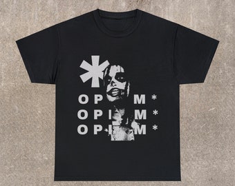 T-shirt Opium - Streetwear de l'an 2000 - Style vintage - Unisexe - Coupe classique - T-shirt graphique tendance