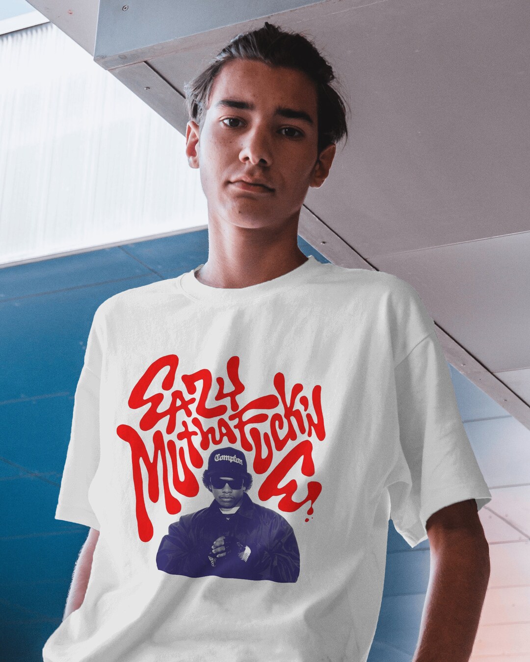 90's Hip Hop T-shirt Eazy-e Hip Hop Clothing Vintage Rapper Tee Unisex ...