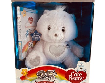 Vintage 25th Anniversary Care Bear Collector Set