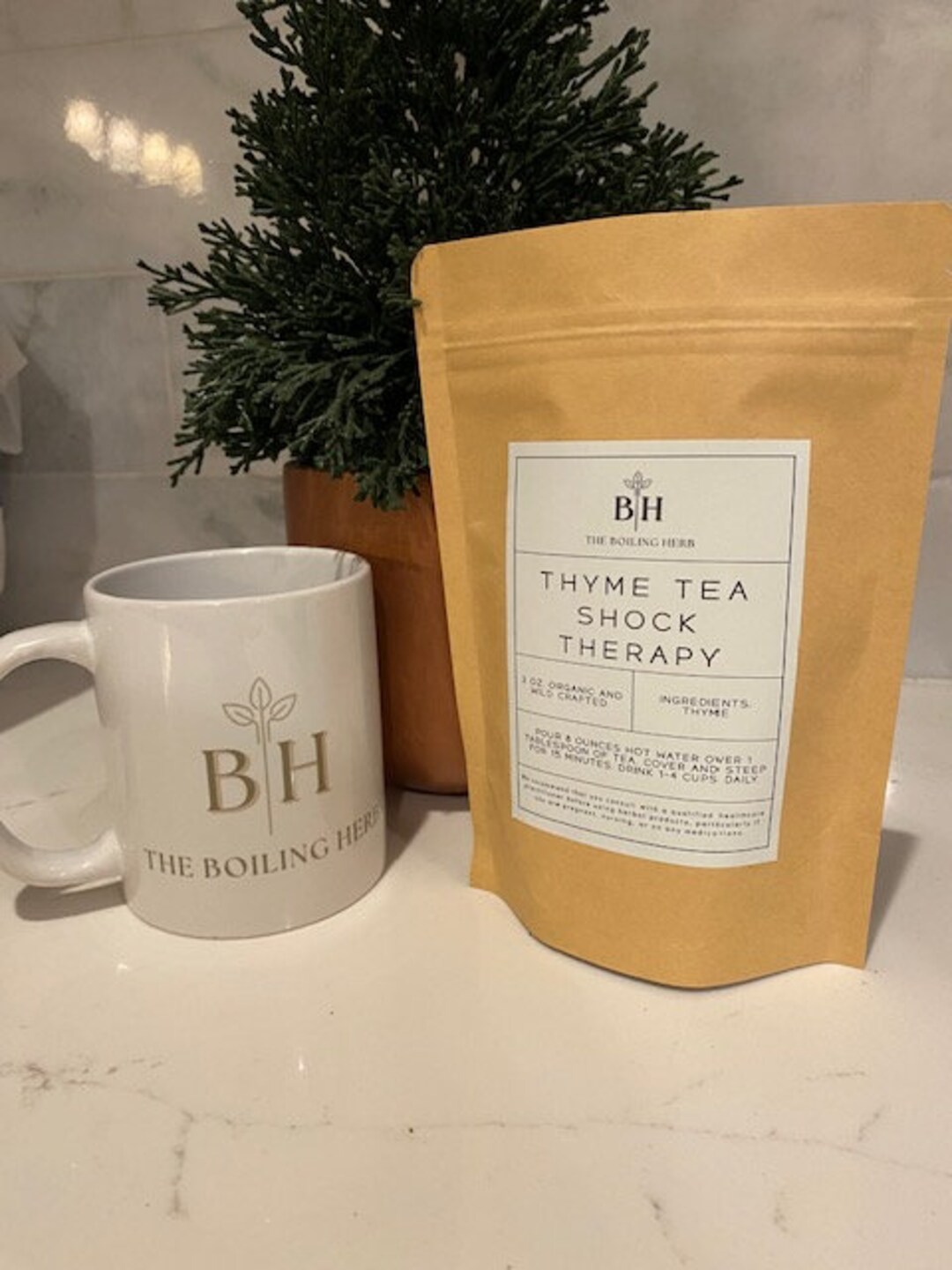 Thyme Tea Shock Therapy Etsy