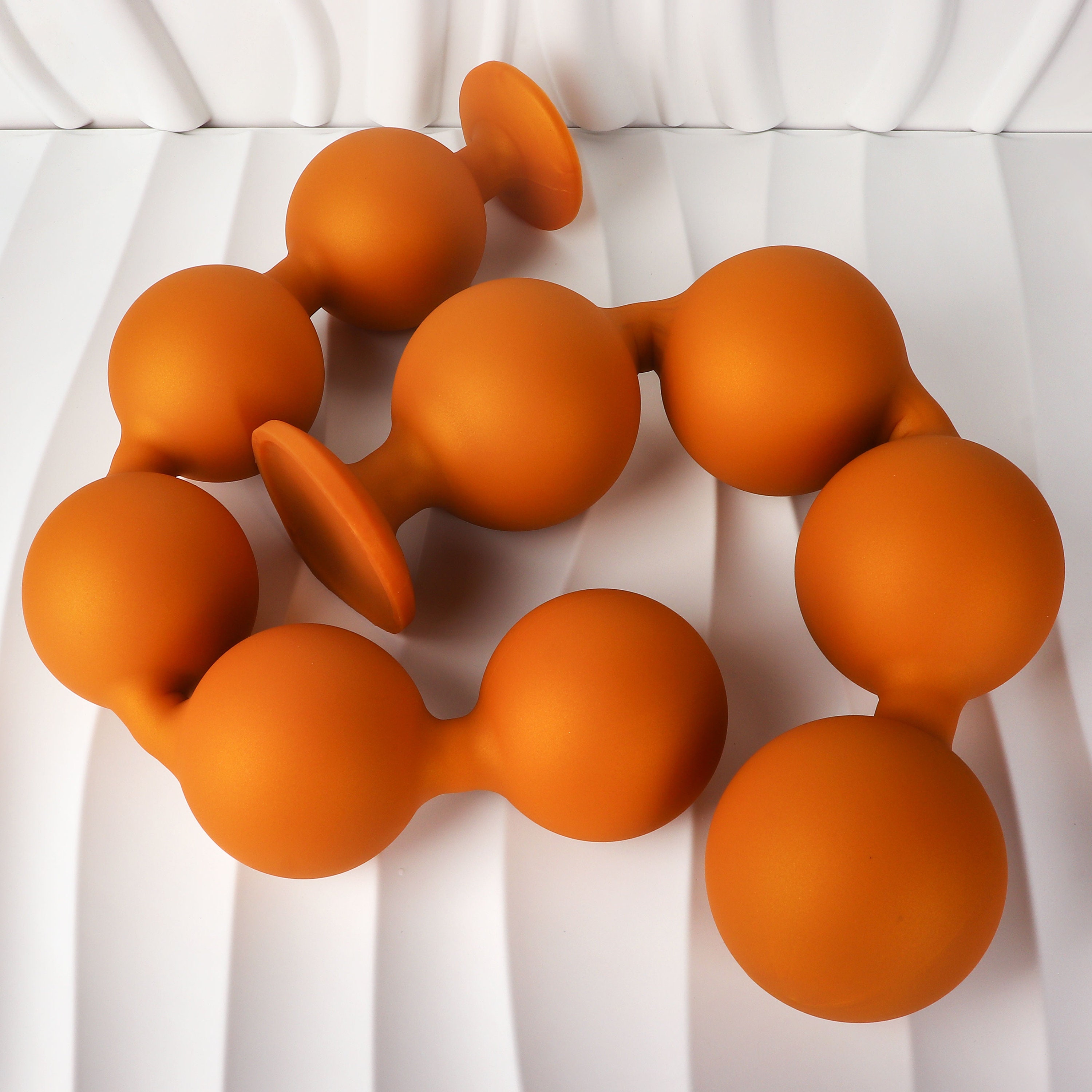 26 66cm Huge Silicone Anal Plugs Beads Fantasy Long Knotted Dildo Butt