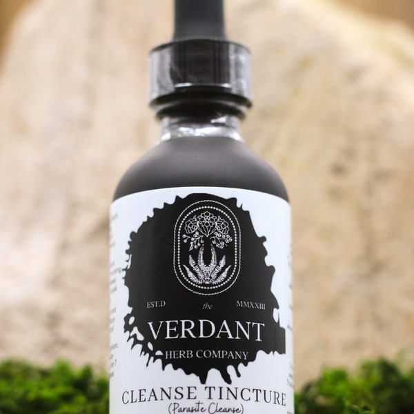 Detox Cleanse Tincture - The Verdant Herb - All Natural - 2oz