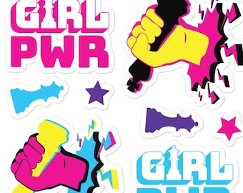 Girl Power Chess | Sticker Sheet | Fun & Inspiring!