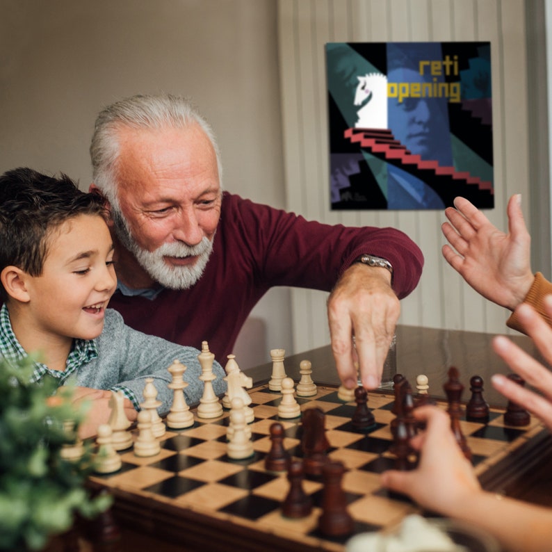 Reti Opening Chess Poster: Visual Art - Etsy