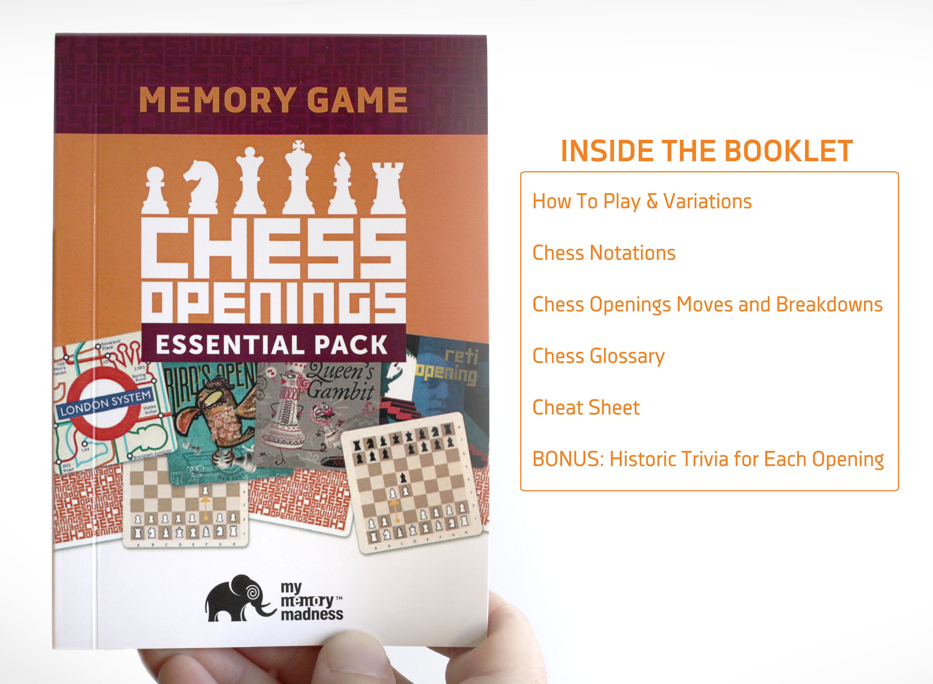 Chess Openings Memory Game Essential Pack Complete Edition With Booklet chess-openings-memory-game-essential-pack-complete-edition-with-booklet