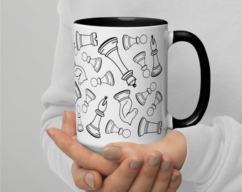 Chess Mug | Celebrate Chess Pieces