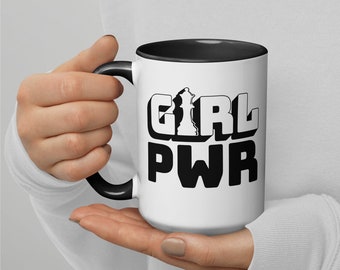 Girl Power Chess Mug