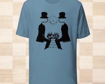 All Chess Players are Artists | Chess Quote Tee Shirt - Inspired by Marcel Duchamp
