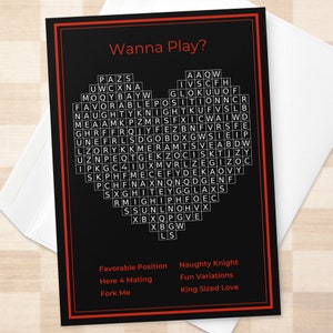 Sassy Chess Challenge Card| Birthdays, Anniversaries, Valentine's Day, Holidays