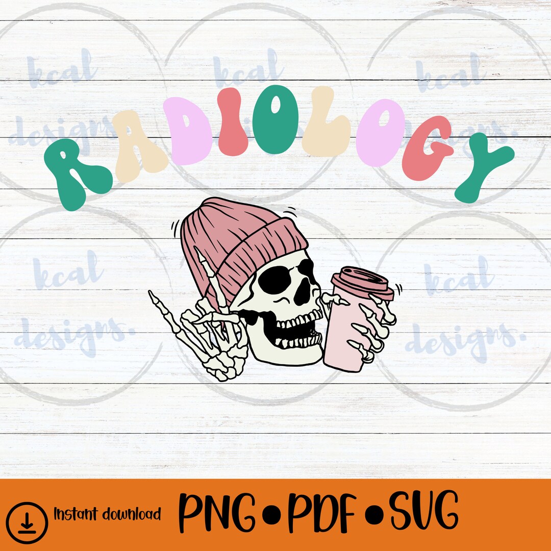 Radiology SVG Skeleton Radiology SVG Digital Download Etsy