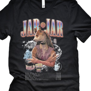 Jar Jar Binks Hip Hop Bootleg T Shirt Star Wars Funny Shirt
