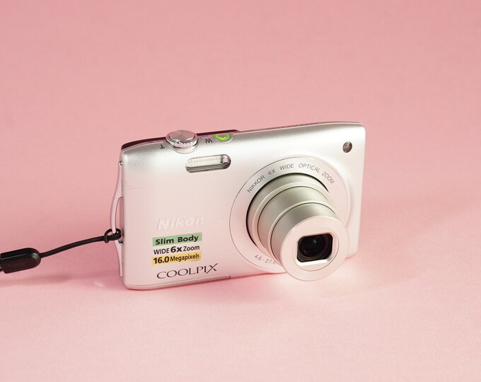 Nikon Coolpix S3200 Digital Pointandshoot Camera / Digicam Etsy