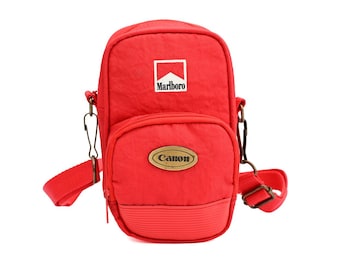 Canon Marlboro camera case from the 90s red color