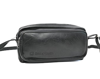 Faux Leather Bell and Howell Carrying Bag System