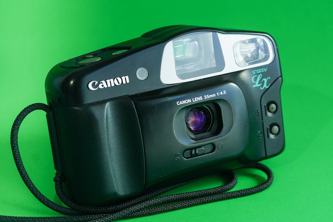 Canon Snappy LX 35mm Vintage Camera / Analog Point and Shoot Camera Etsy