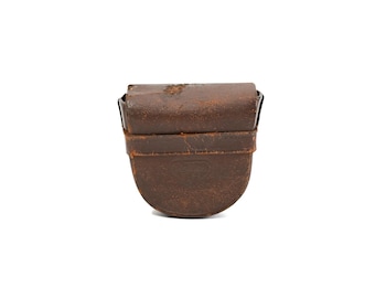 Vintage genuine Rollei filter leather case for bay III