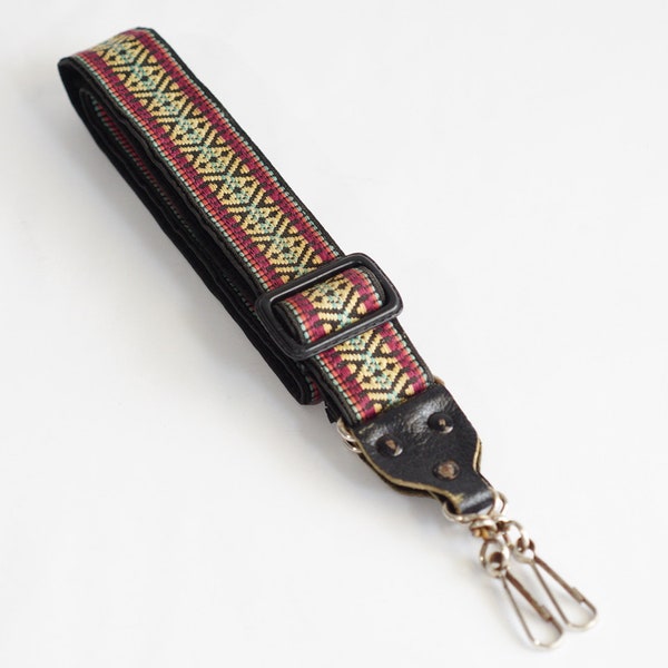 Vintage Retro camera strap / 60s 70s camera strap