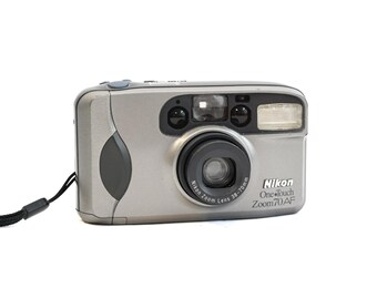 Appareil Photo Reflex Chinon GS-7 Avec Zoom Et étui - Format 35mm Autofocus - Occasion Fonctionnel