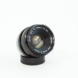 Canon FD 50mm f1.8 S.C. Prime Lens FD mount
