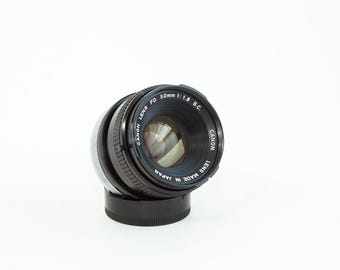 Vintage Canon FD 50mm F/1.8 Kit Prime Lens Tested and Works - Etsy
