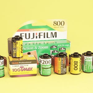 Enkele EXPIRED 35 mm-film / verlopen filmrol