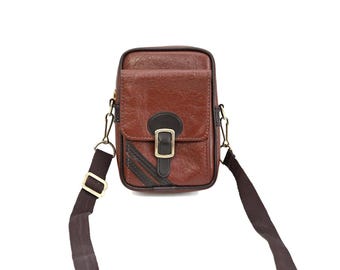 Vintage Leather Camera Case for point-and-shoot cameras