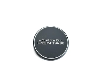 Genuine vintage Pentax Honeywell lens cap / made in Japan aluminum 49mm