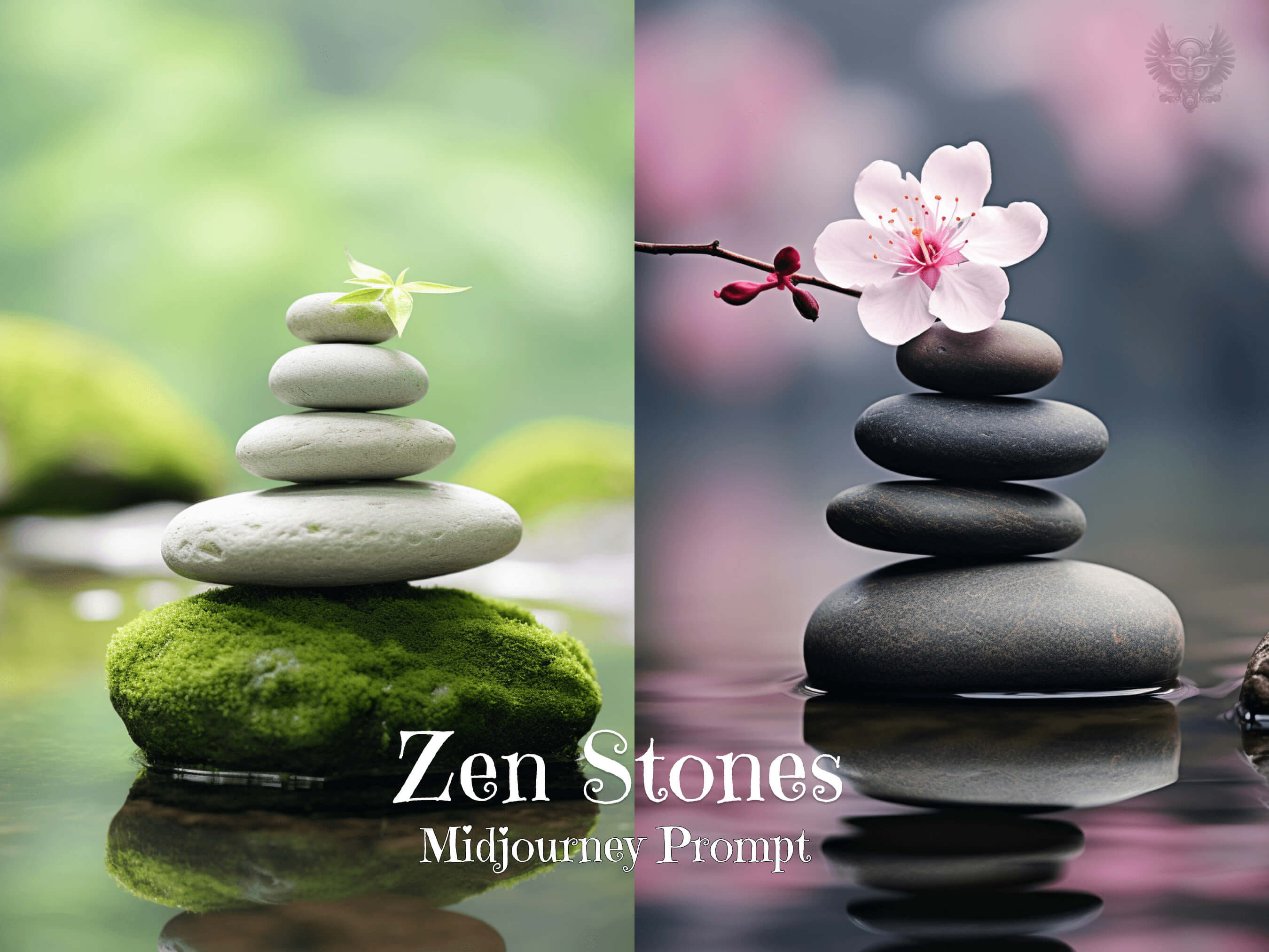 Zen Water Garden Midjourney Prompt for Unique Custom Creations