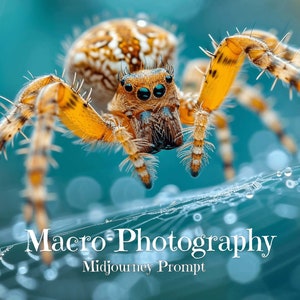 Macro Photography Midjourney Prompt, Close Up Photography AI Prompt, Insect Eyes, Tiny Nature Photography Prompt, Bokeh Photography Prompt