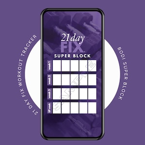 21 Day Fix Tracker | 21 Day Fix Super Block | Sweaty Selfie Tracker | BODi Tracker | Social Calendar | IG Stories | IG Template