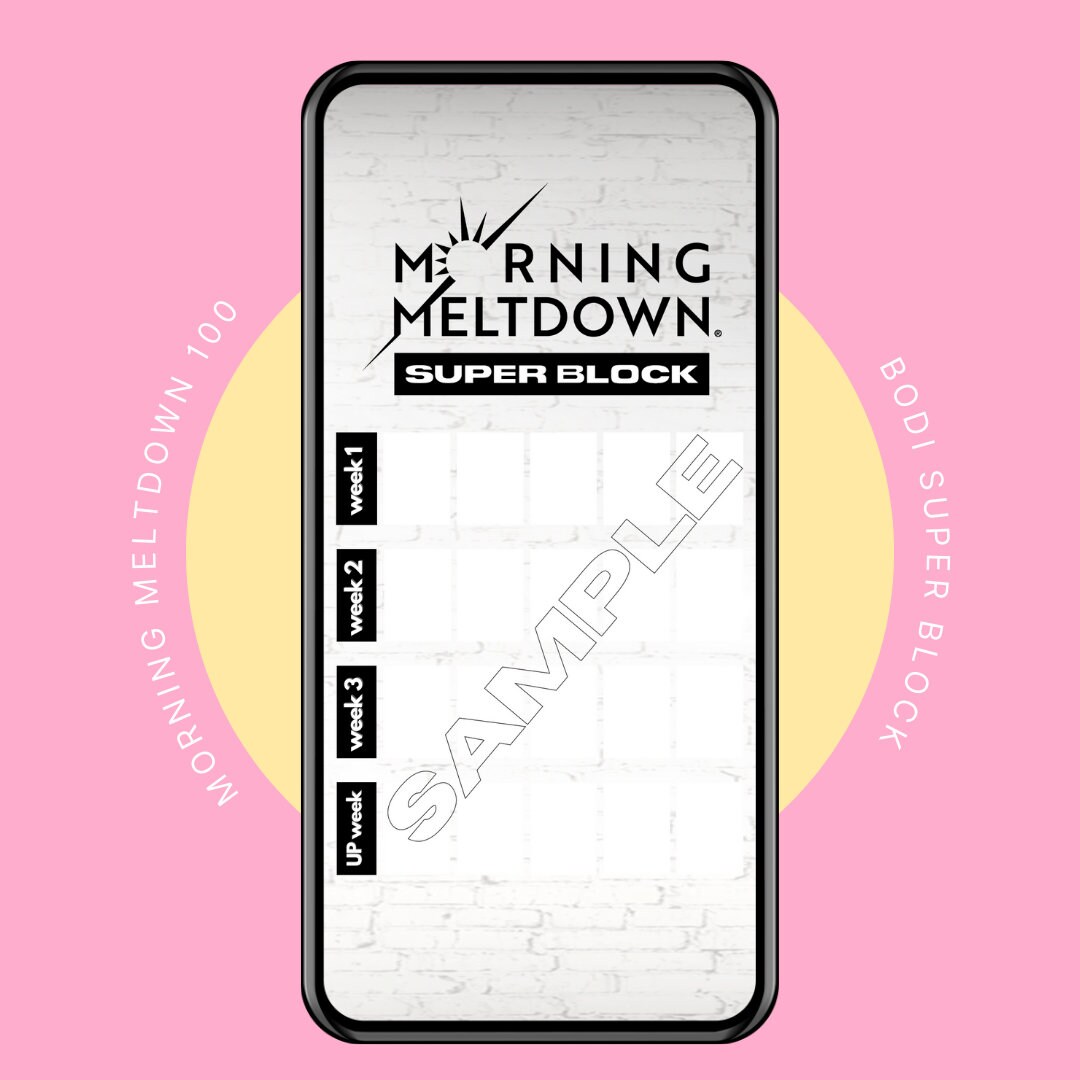 morning-meltdown-100-tracker-mm100-super-block-sweaty-selfie-tracker-bodi-tracker-social-calendar-ig-stories-ig-template-etsy