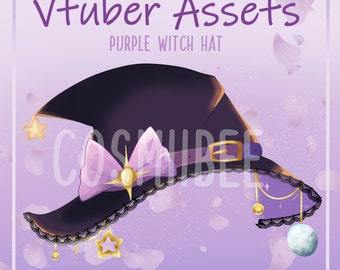 Witch Hat Vtuber Asset - Vtube Studio