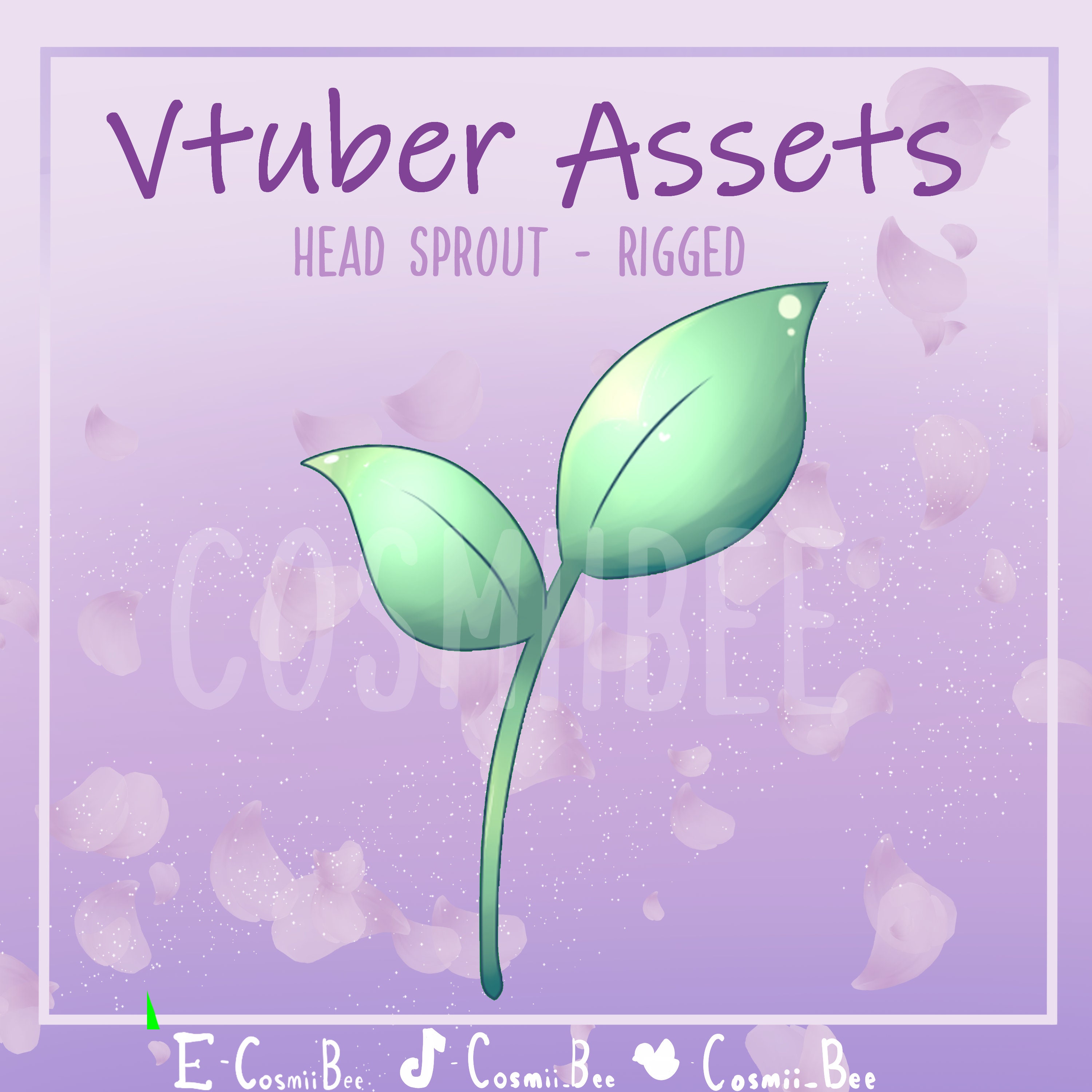 Sprout Animated Vtuber Asset vtube Studio Etsy