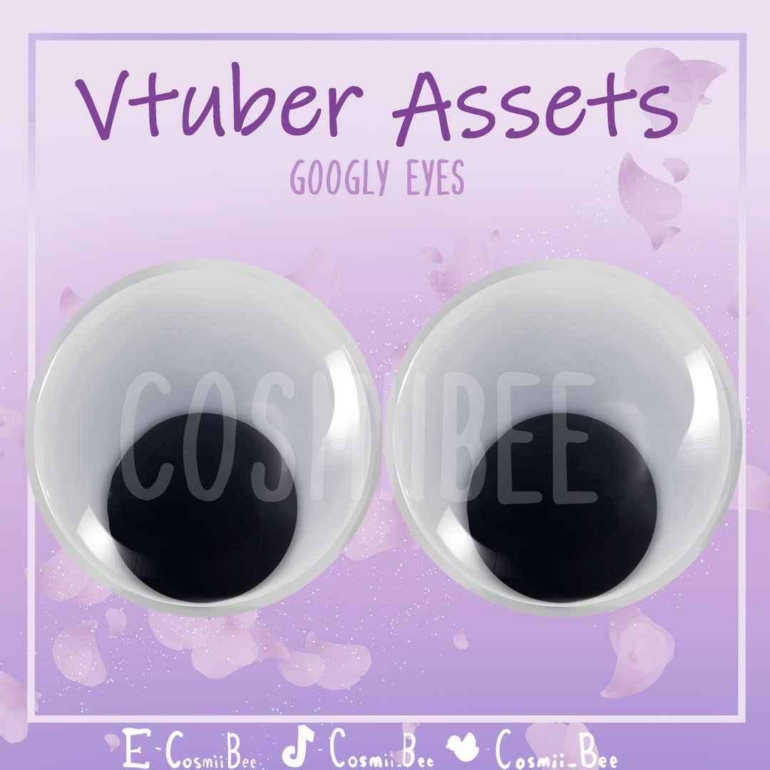 Googly Eyes Animated Vtuber Asset vtube Studio Streamer Asset Perfect