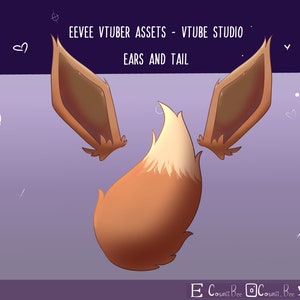 Animal Ears and Tail - Animated Vtuber Asset (Vtube studio) - Costume