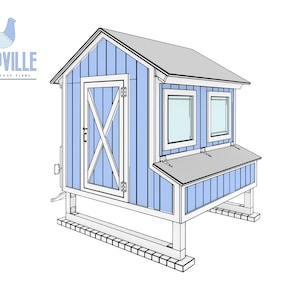 Cozy and Functional 12-Chicken DIY Coop Plans