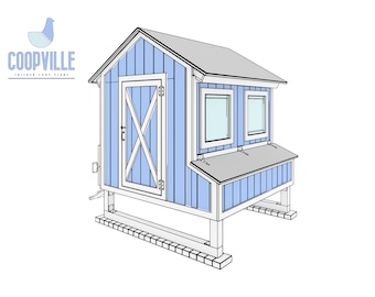 Cozy and Functional 12-Chicken DIY Coop Plans