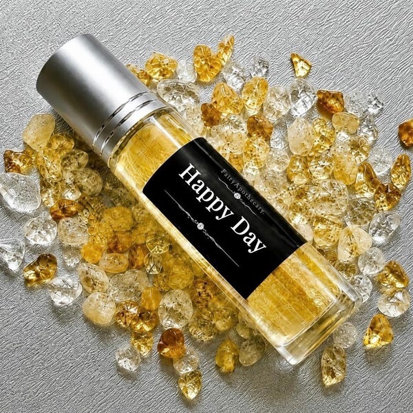 HAPPY DAY - UPLIFTING - Ritual Oil / Happy Moments / Uplifting Blend / Joyful Inspiration / Positivity Enhancer / Encourages Optimism