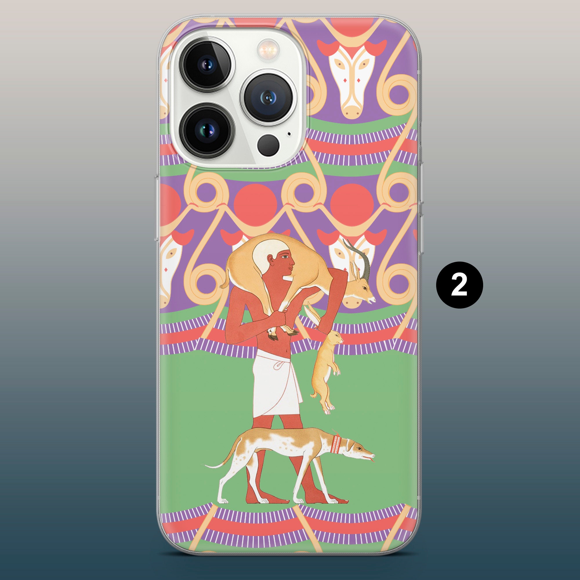 Ancient Egypt Phone Case Egyptian Symbols Cover for iPhone 16, 15, 14 ...