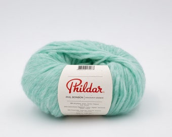 Phildar Phil Bonbon, acrylic and Egyptian cotton blend yarn, soft, 50 g