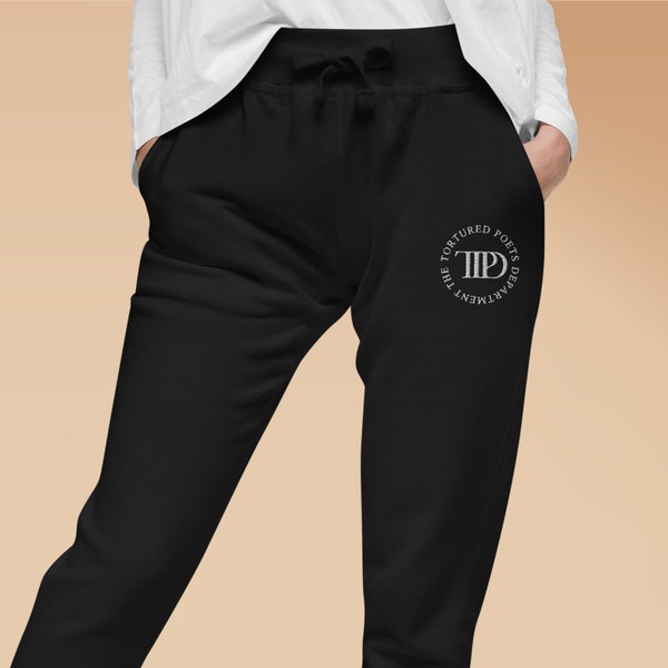 Jogginghose Fleece gequälte Dichter Abteilung TTPD Taylor Swift Hose Damen Herrenbekleidung bestickt Design 2024 merch Geschenk Sport