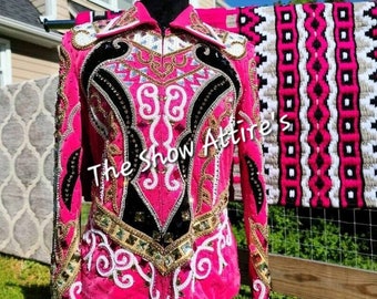 Western Show Jacket With Matching Blanket
