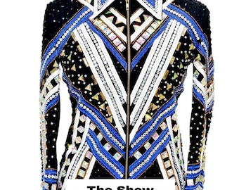 Western Custom Rodeo Queen, Showmanship, Horse Riding Show Jacket , Western Pleasure Show Shirt & Women Rail Jacket