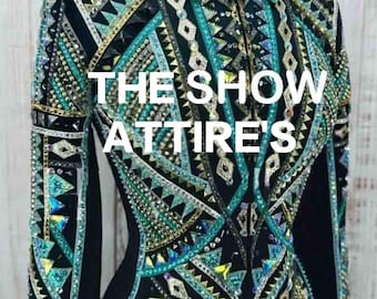 Western Show Jacket Showmanship Jacket Horsemanship Jacket