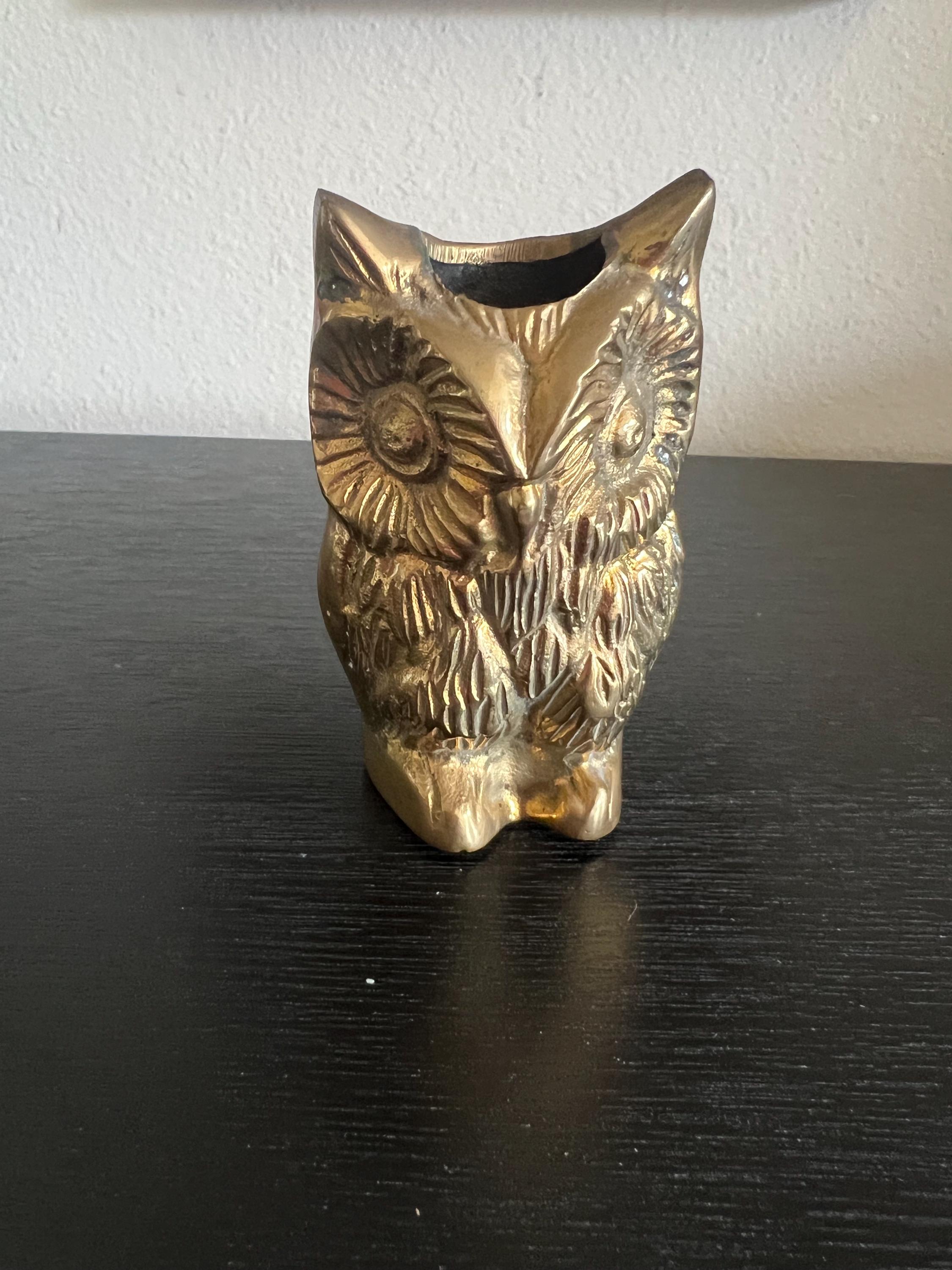 Brass Owl