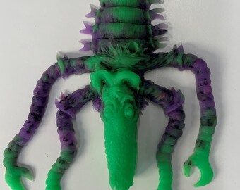 Rat Roach JIGGLERS 9' long  Urban Silicone Jiggler   Sci Fi Horror Limited Run Handmade  Art Toy Rubber Monster new Original