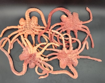 ALIEN FACEHUGGER JIGGLER Handgefertigtes lebensmittelechtes Silikon Xeno-Art Spielzeug ! Xenomorph...